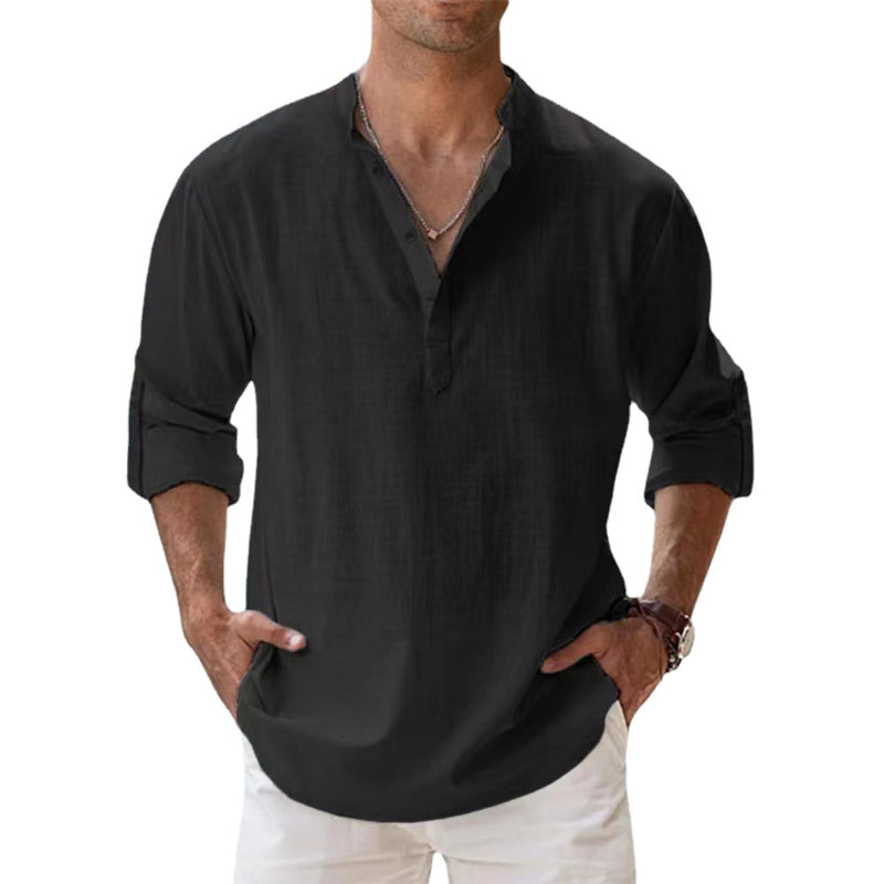 Adamus - Hombres Primavera & Verano Camisa