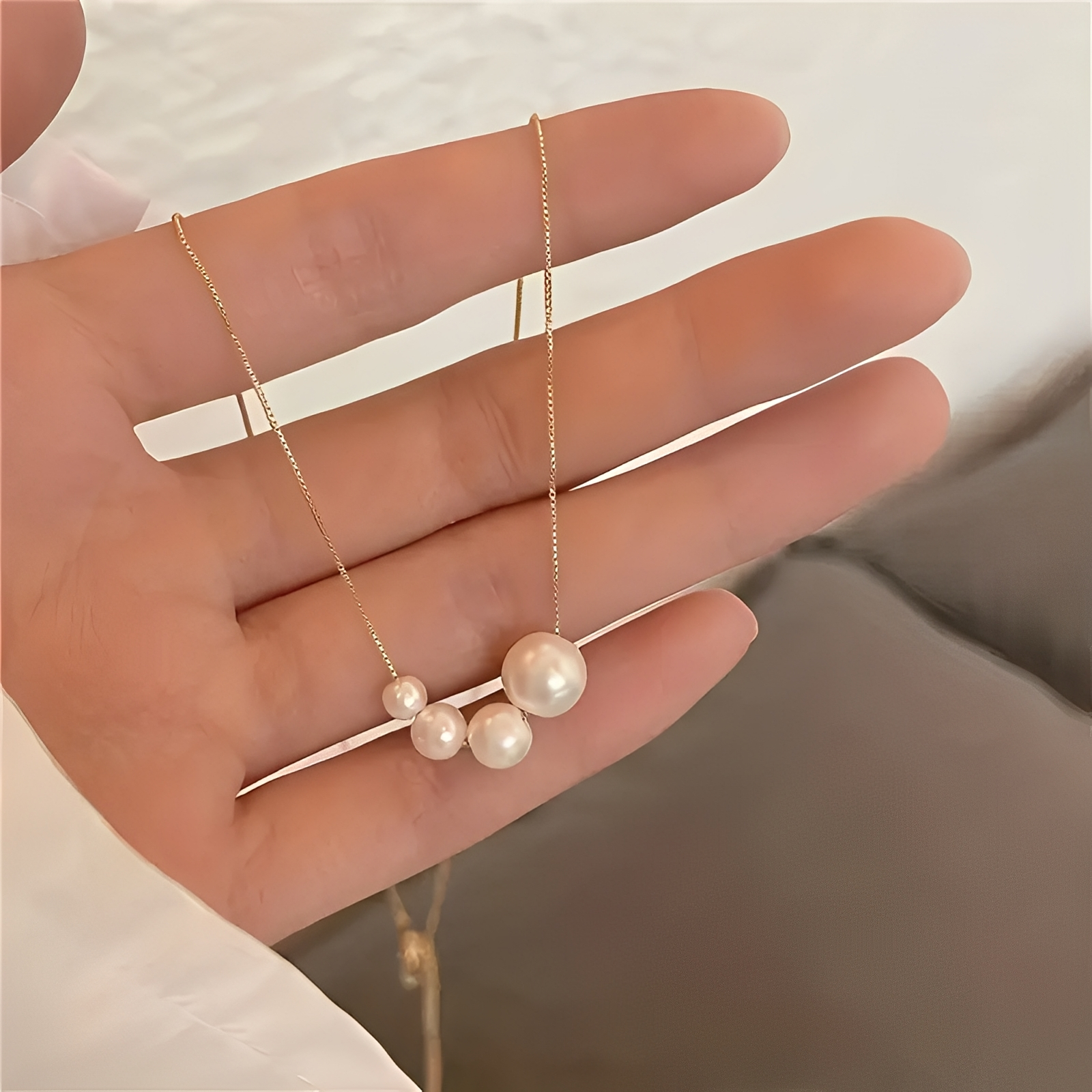 Dashiell – Collar de perlas finas
