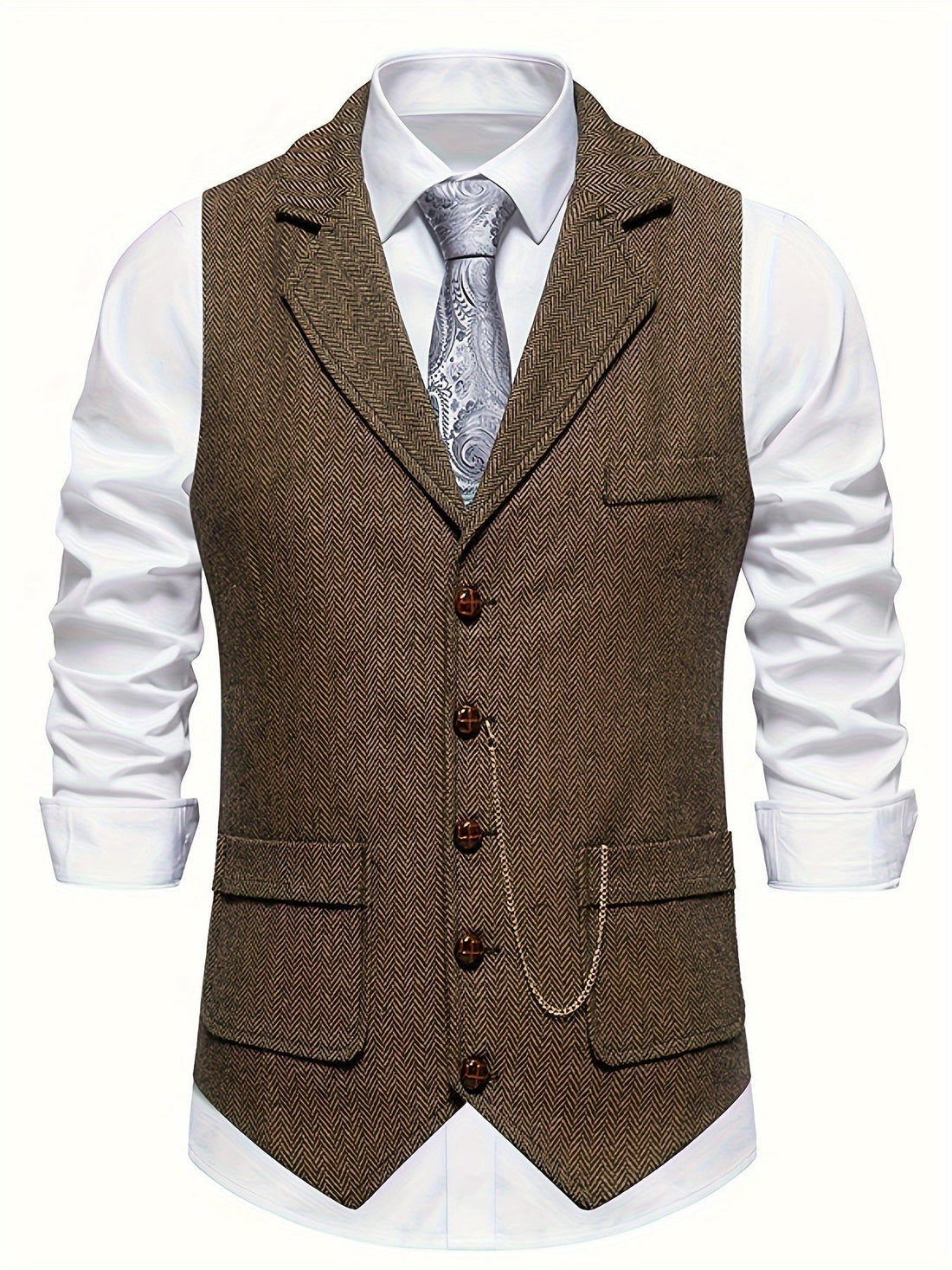 Melvyn - Clásica, elegante chaleco para hombres