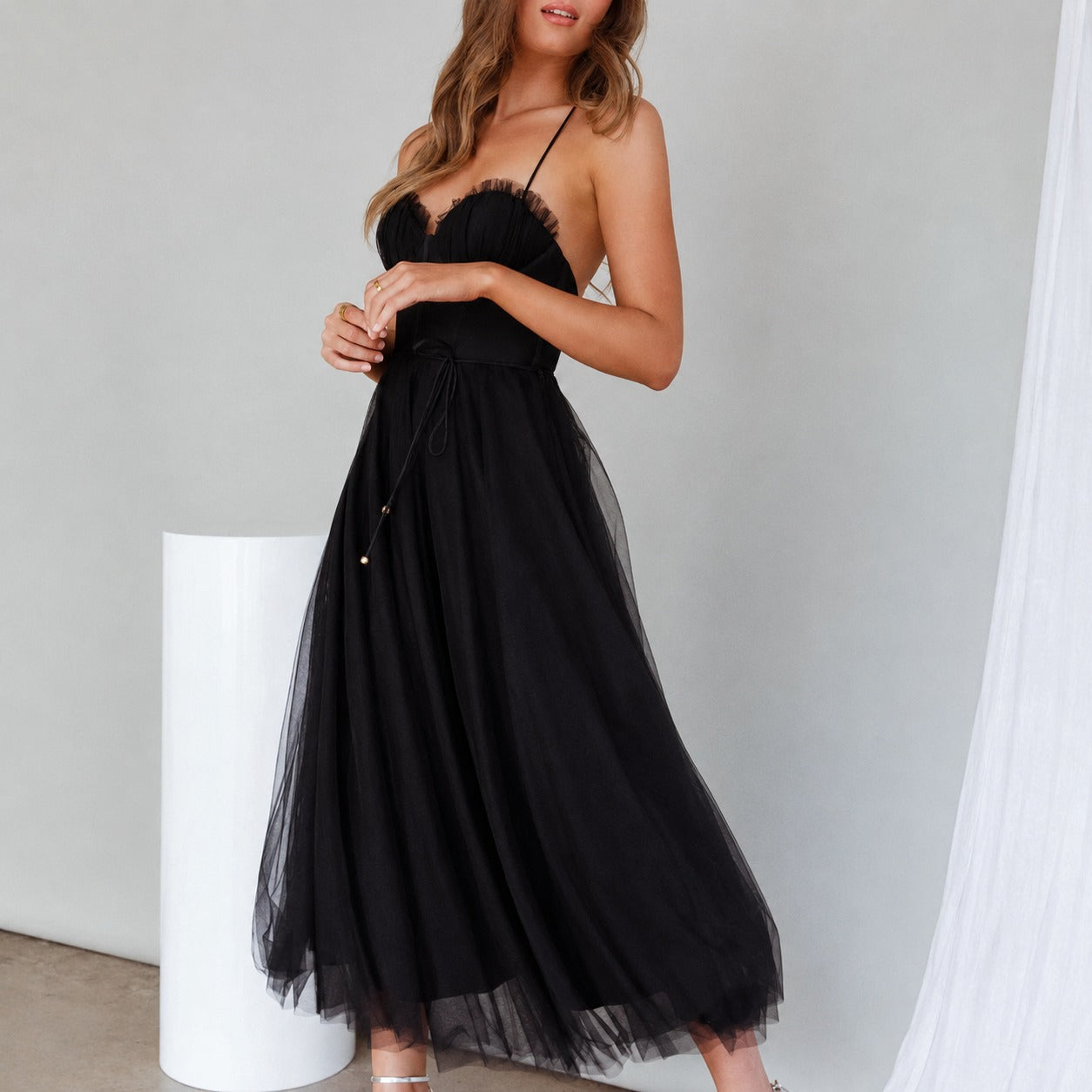 Jana - Vestido midi para días calurosos