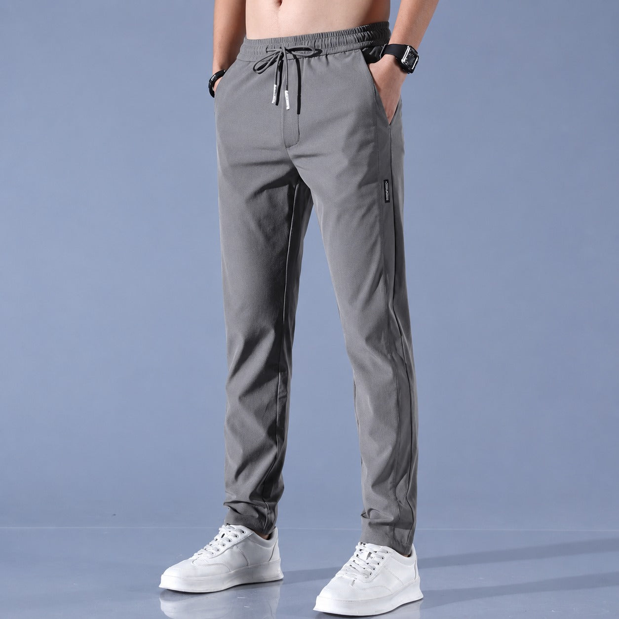 Jim - Pantalones de ocio elásticos para hombres