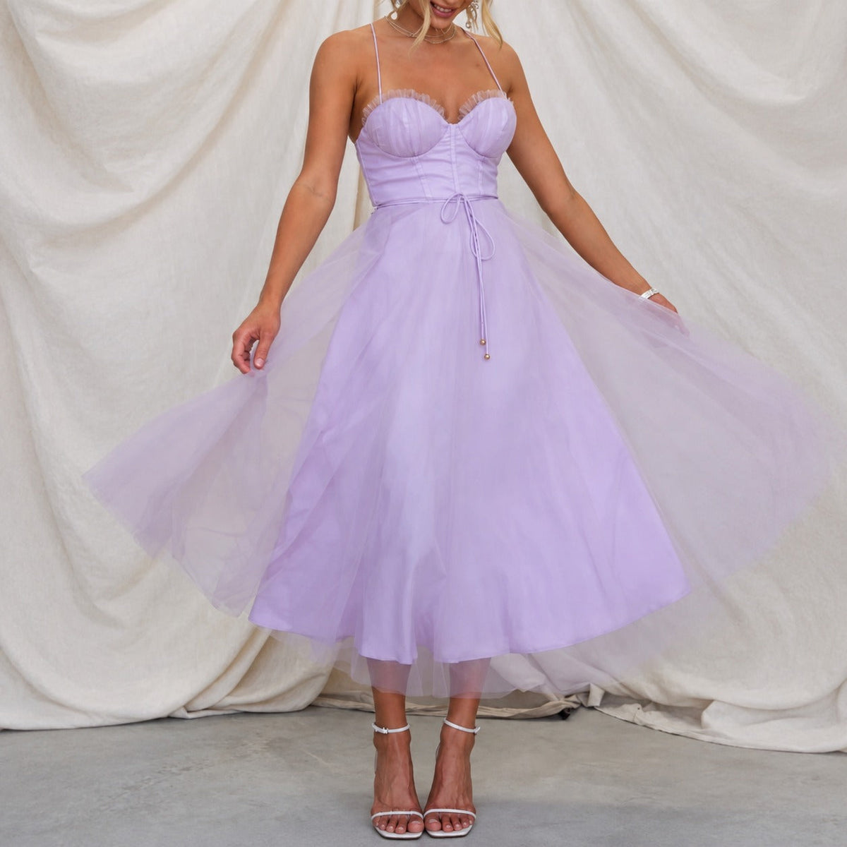 Jana - Vestido midi para días calurosos