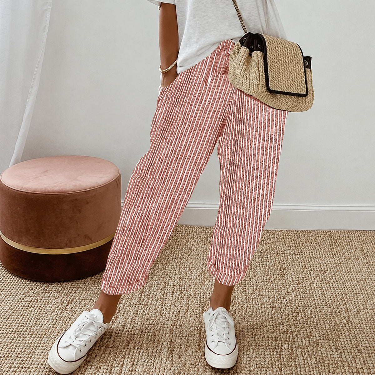 Mel - Pantalones de Verano de Estilo Moderno