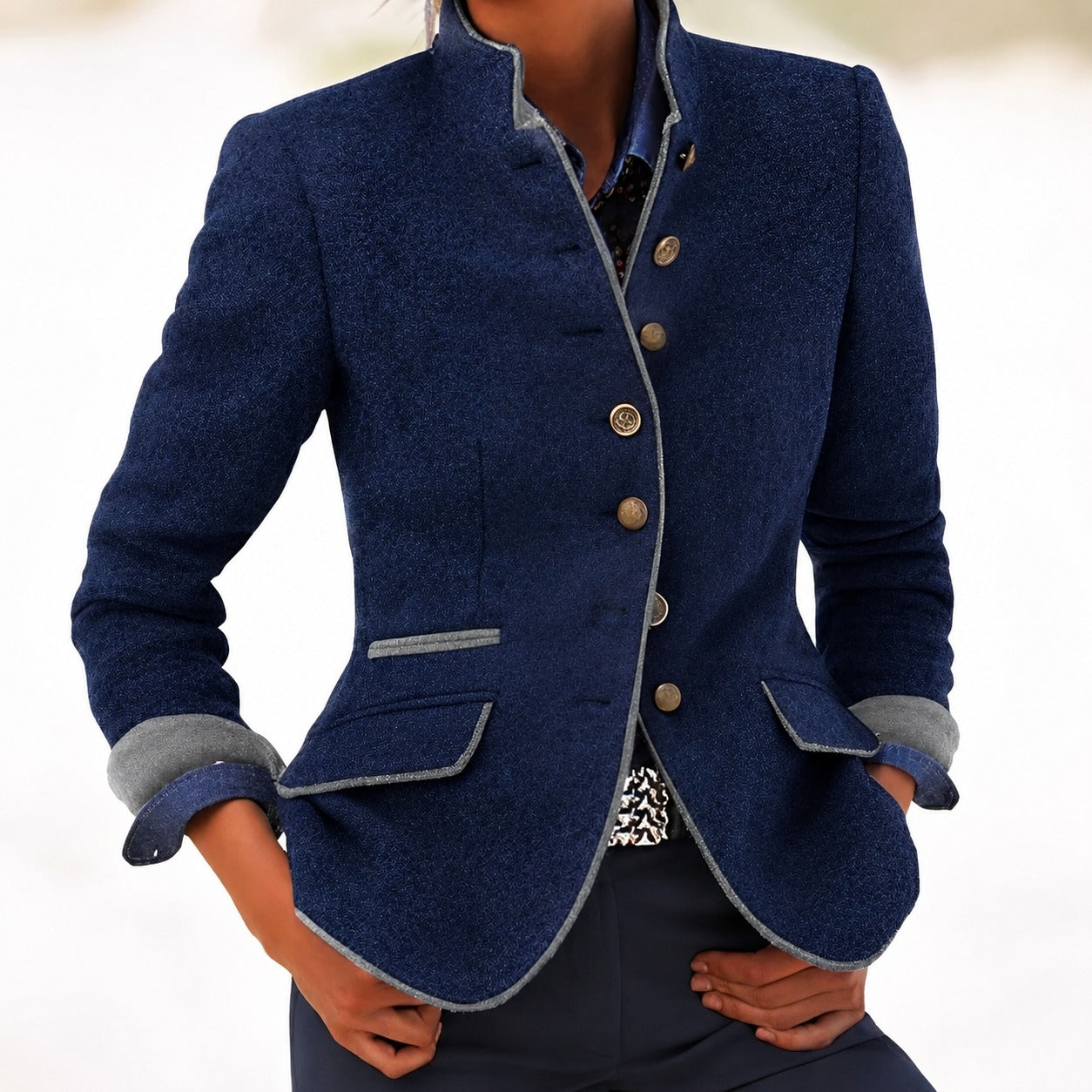 Kaelyn - Chaqueta Elegante para Mujer con Bolsillos