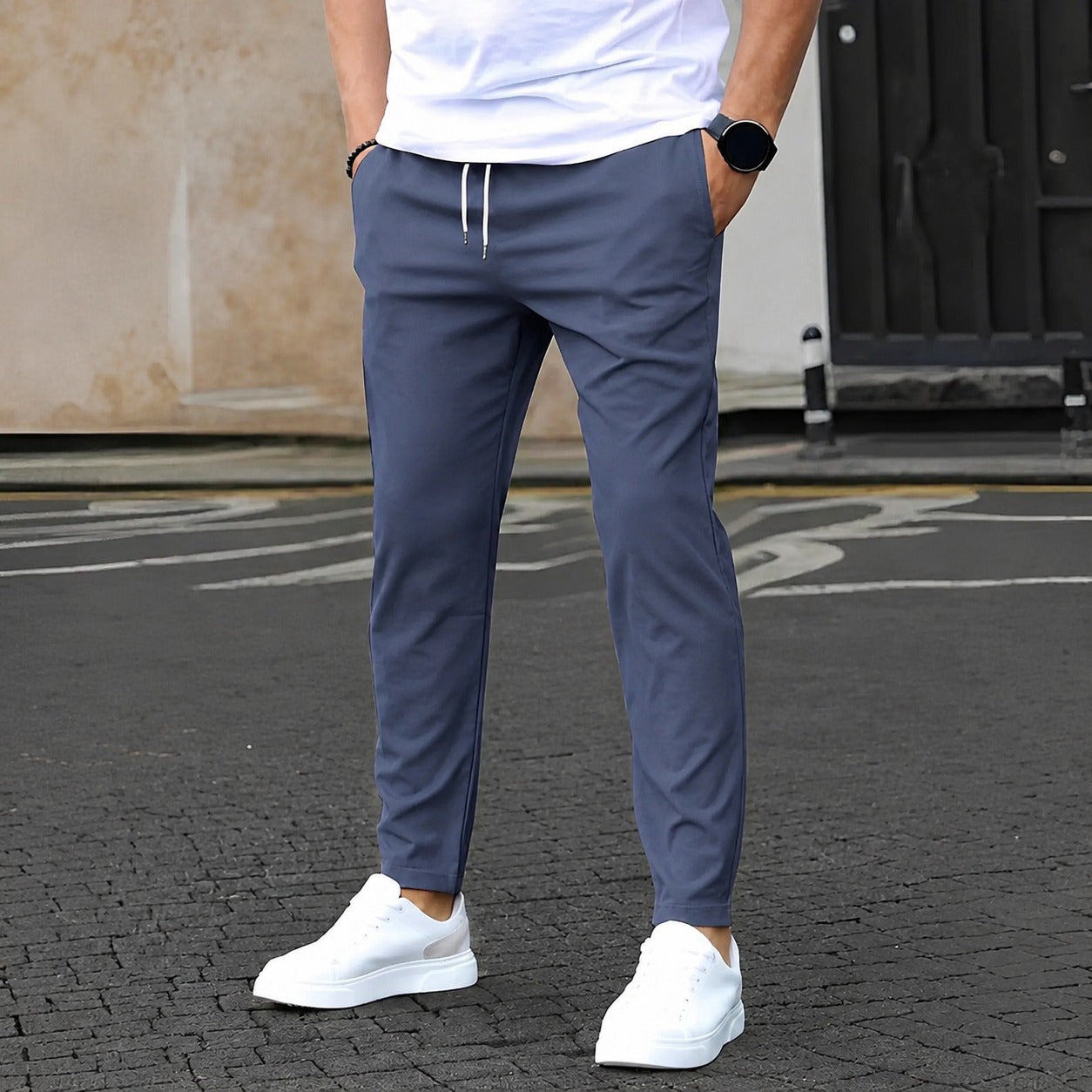 Alexis - Pantalones casuales cómodos para hombres