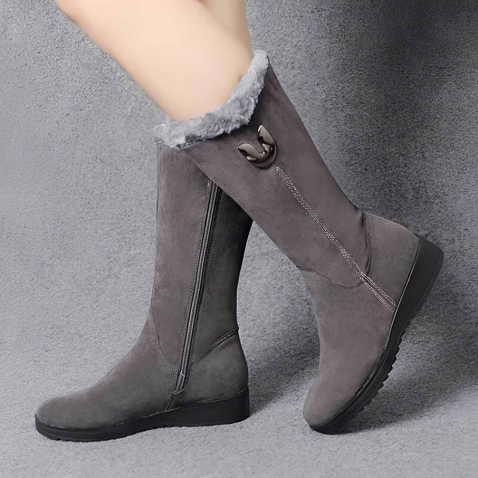 Carla - Botas de invierno acogedoras y cálidas
