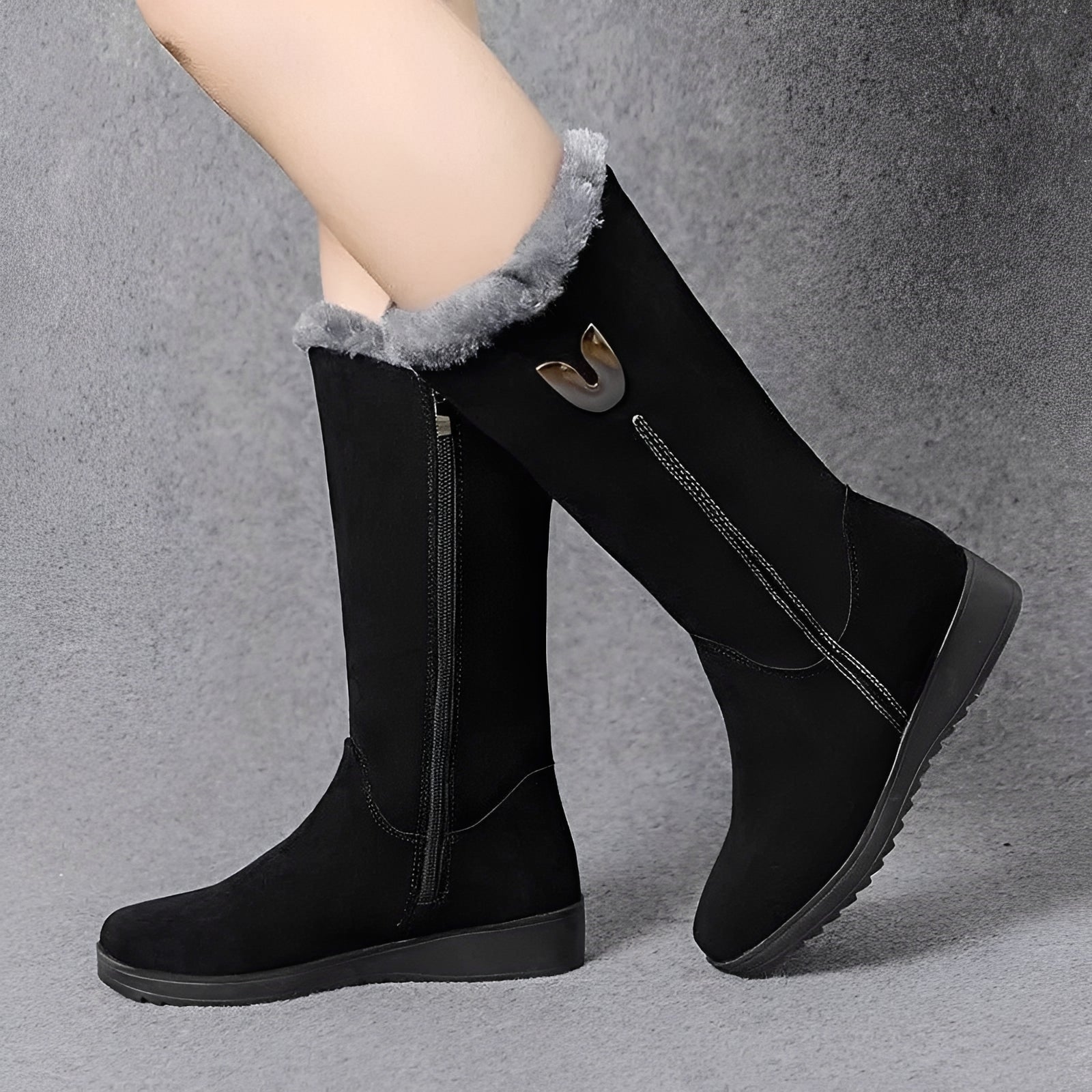Carla - Botas de invierno acogedoras y cálidas
