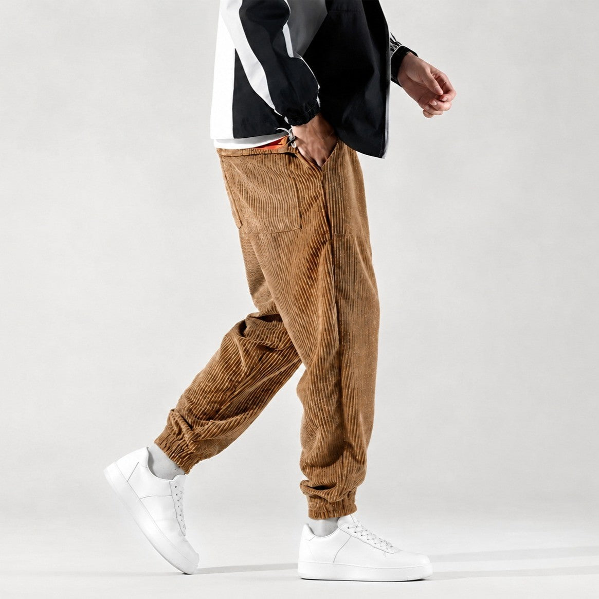 Nicolas - Pantalones clásicos de corte holgado para hombres