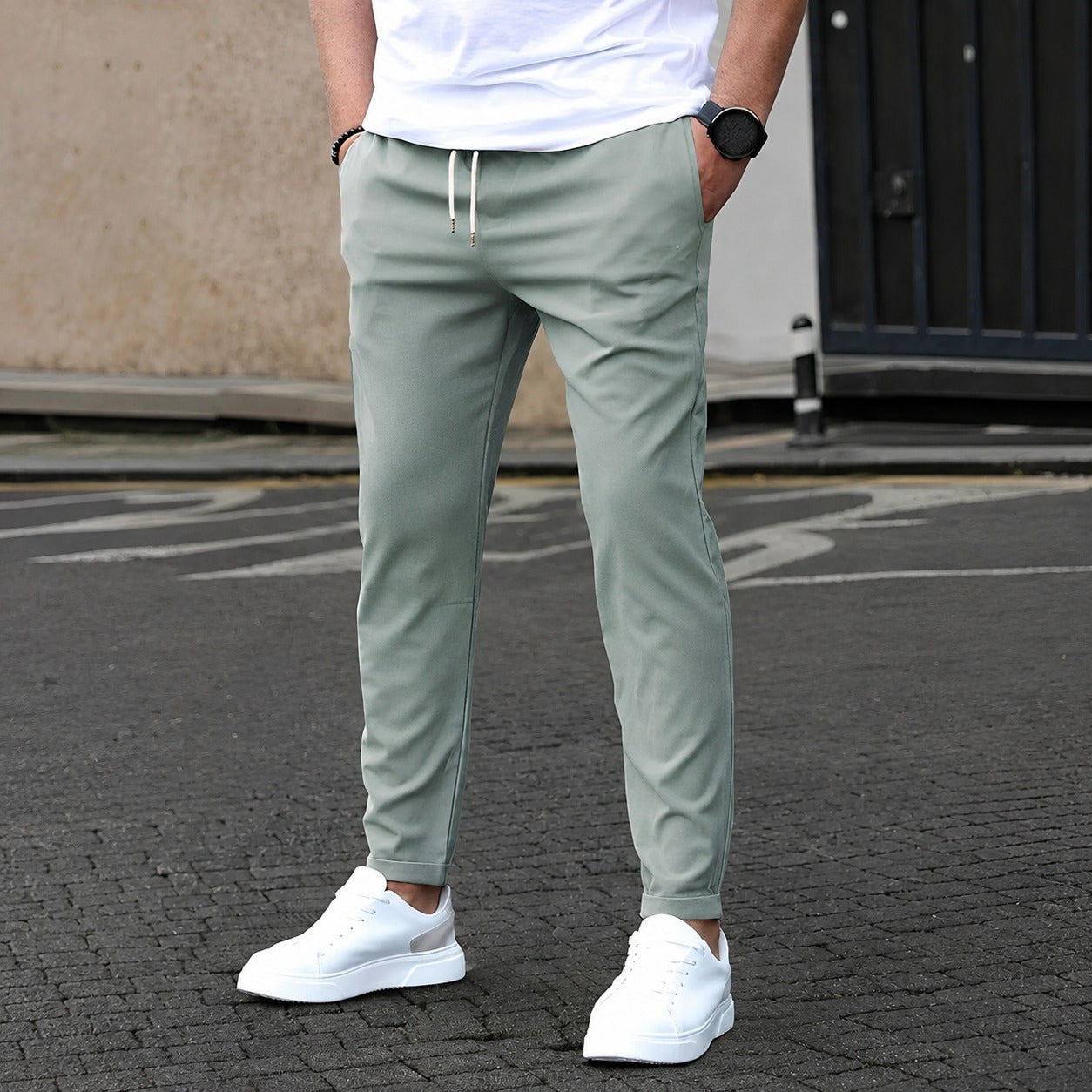Alexis - Pantalones casuales cómodos para hombres