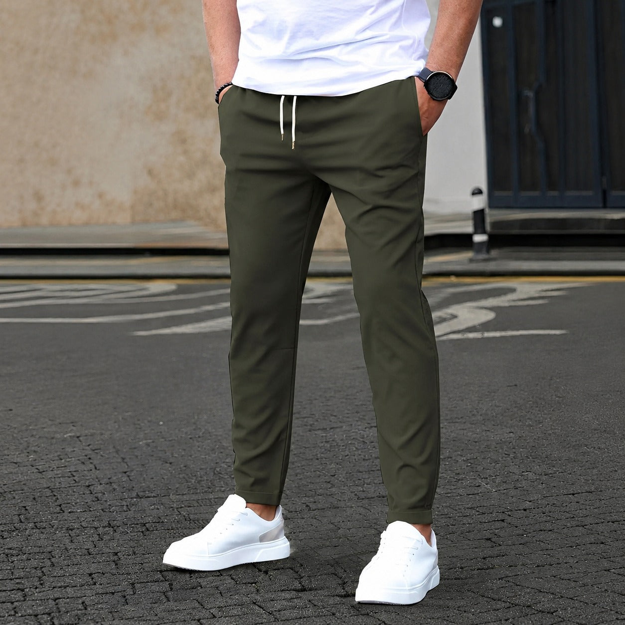 Alexis - Pantalones casuales cómodos para hombres