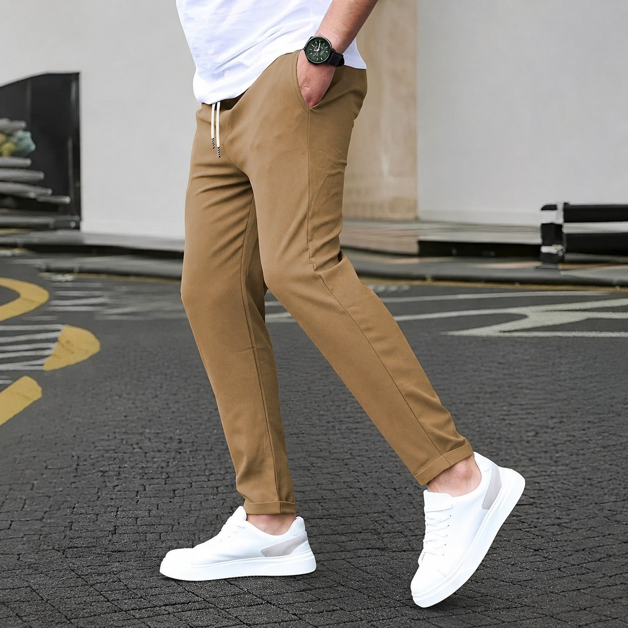 Alexis - Pantalones casuales cómodos para hombres