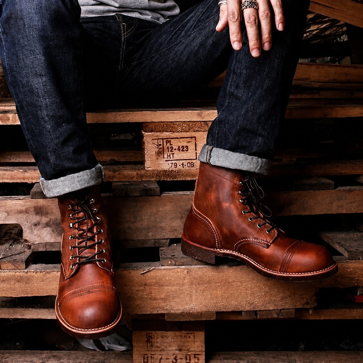 Aaron - Botas clásicas y retro para hombre
