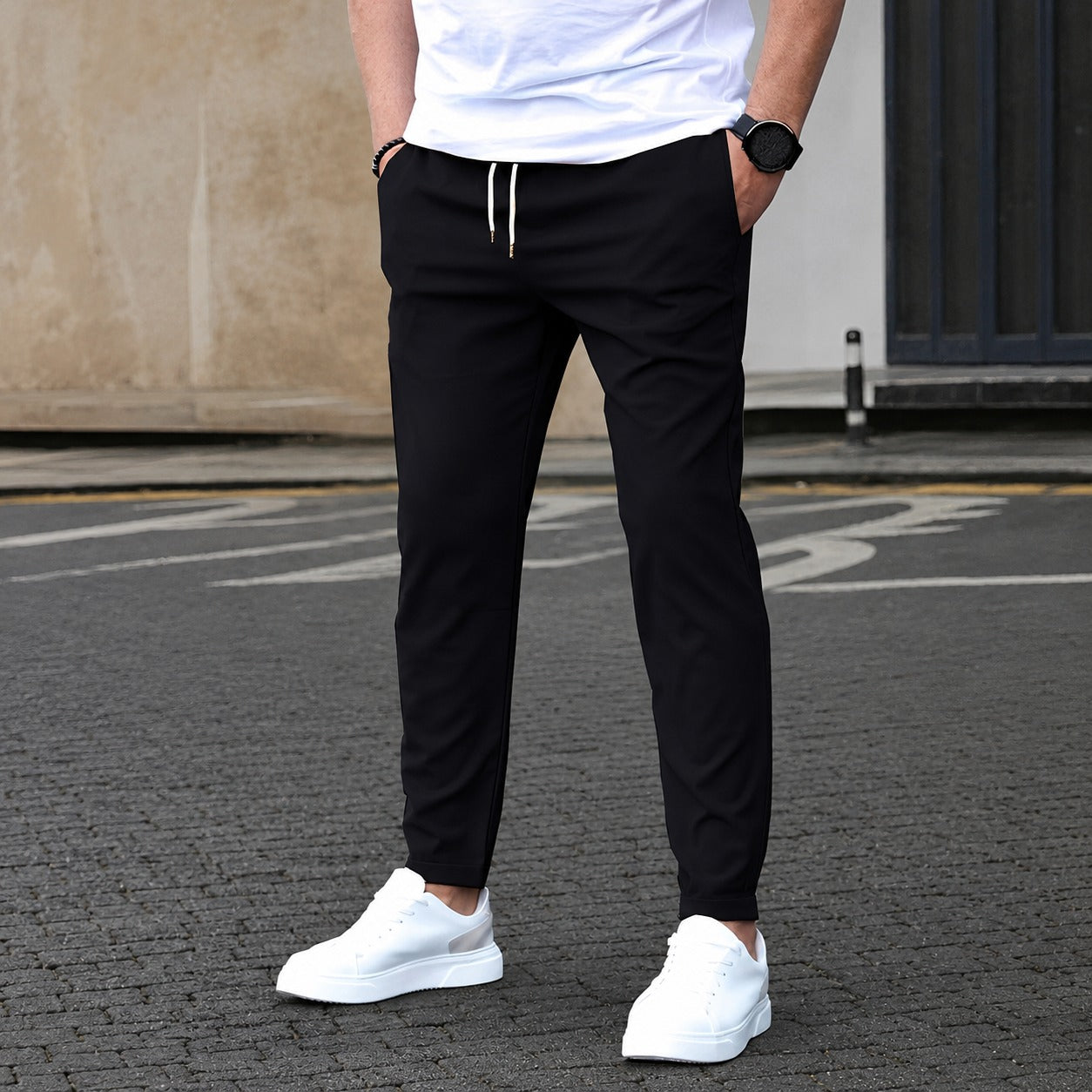 Alexis - Pantalones casuales cómodos para hombres