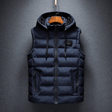 Branch - Elegante chaleco con capucha para hombre