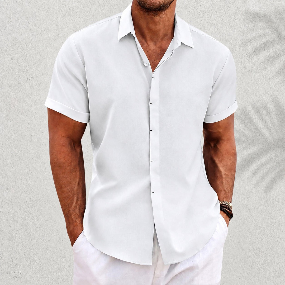 Oberon - Camiseta de Manga Corta para Hombre