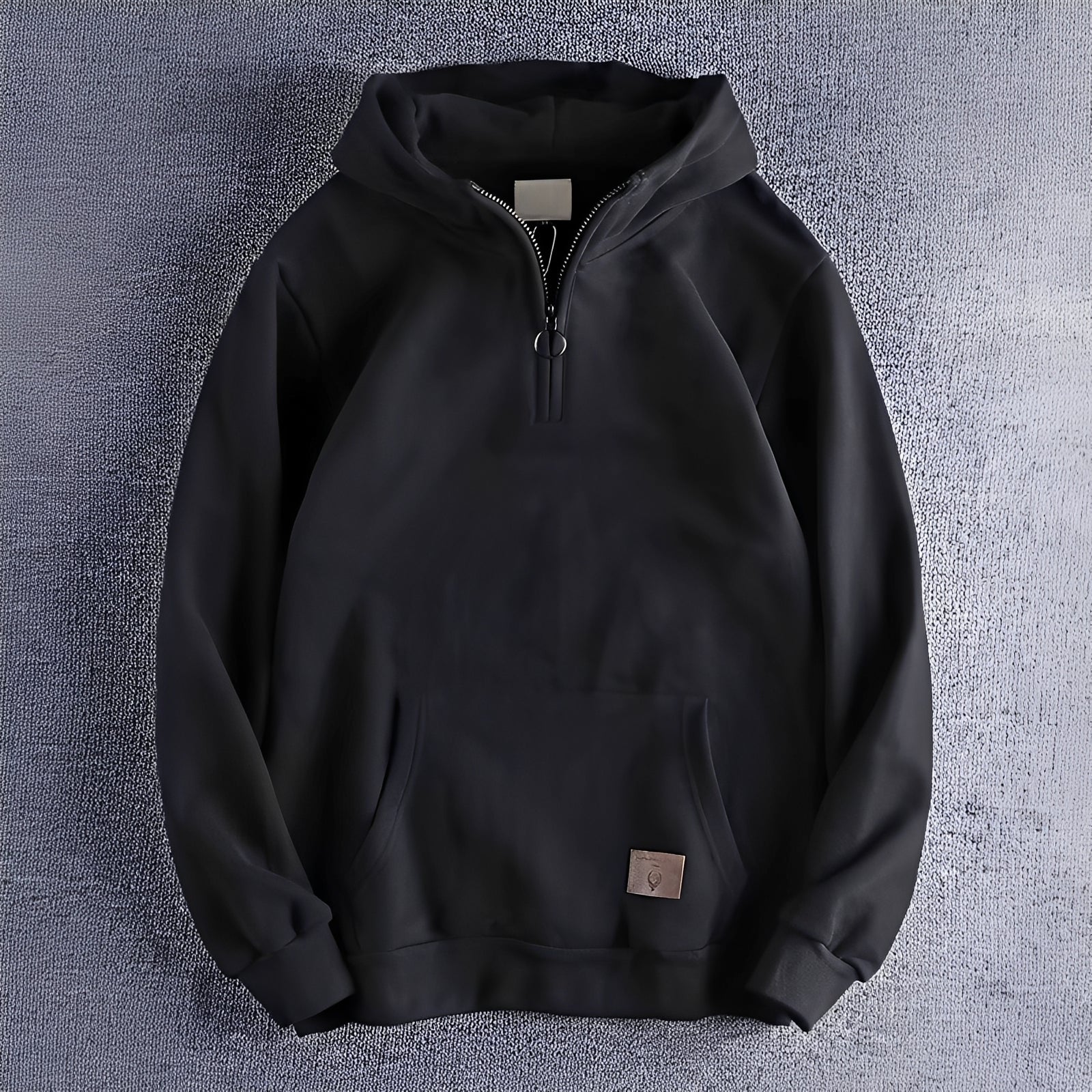 Tommy - Sudadera retro con cremallera para hombres
