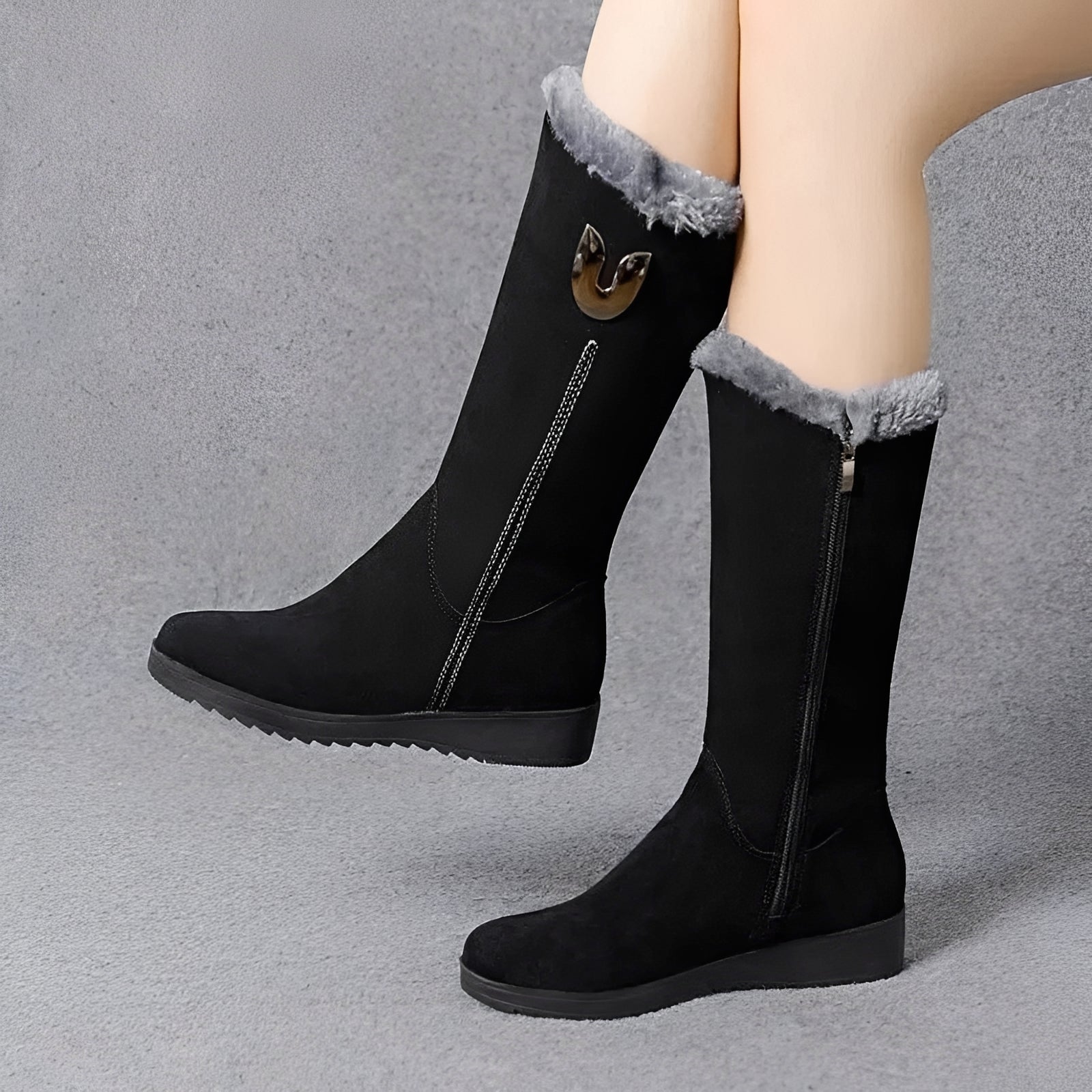 Carla - Botas de invierno acogedoras y cálidas