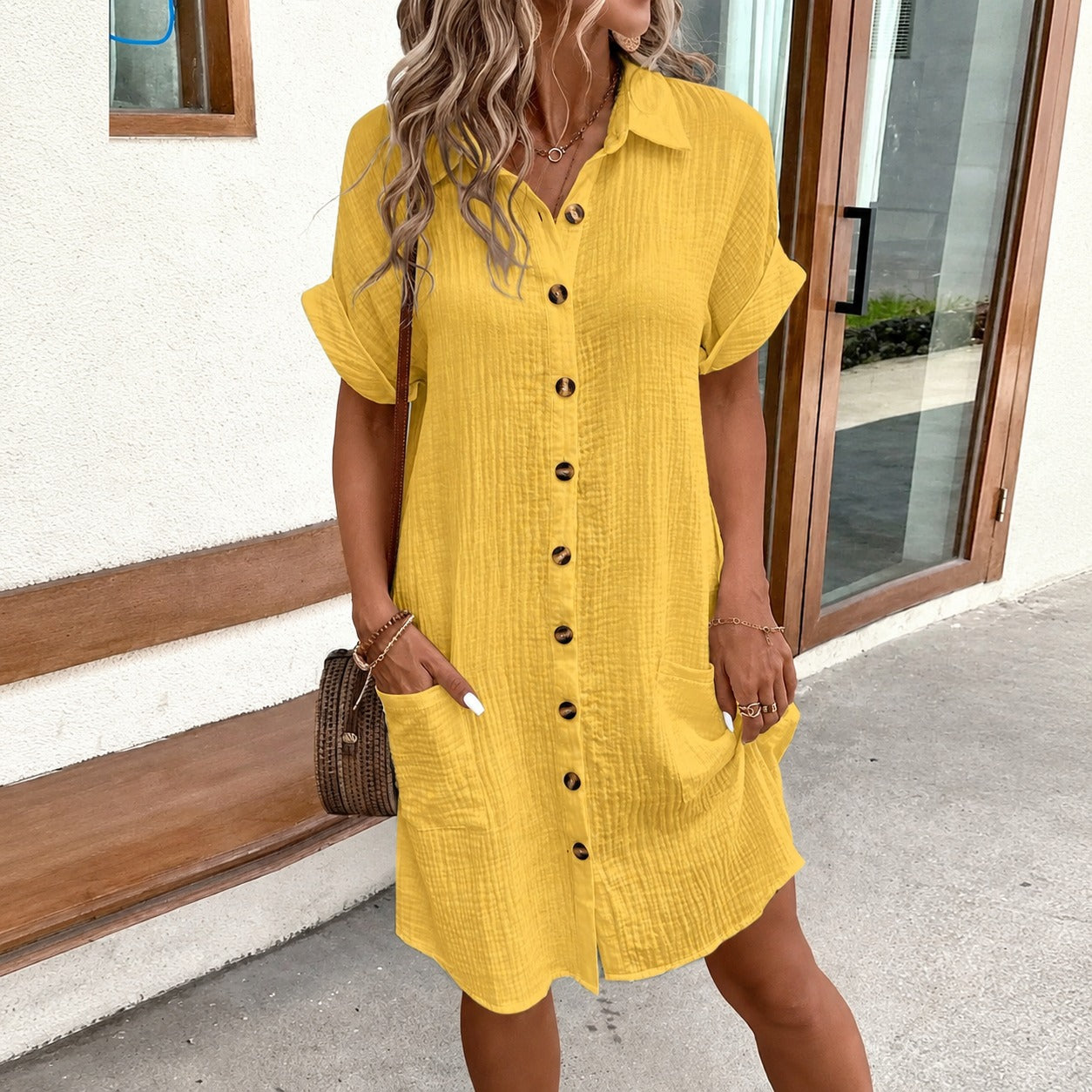 Clara - Vestido Camisero para Mujer