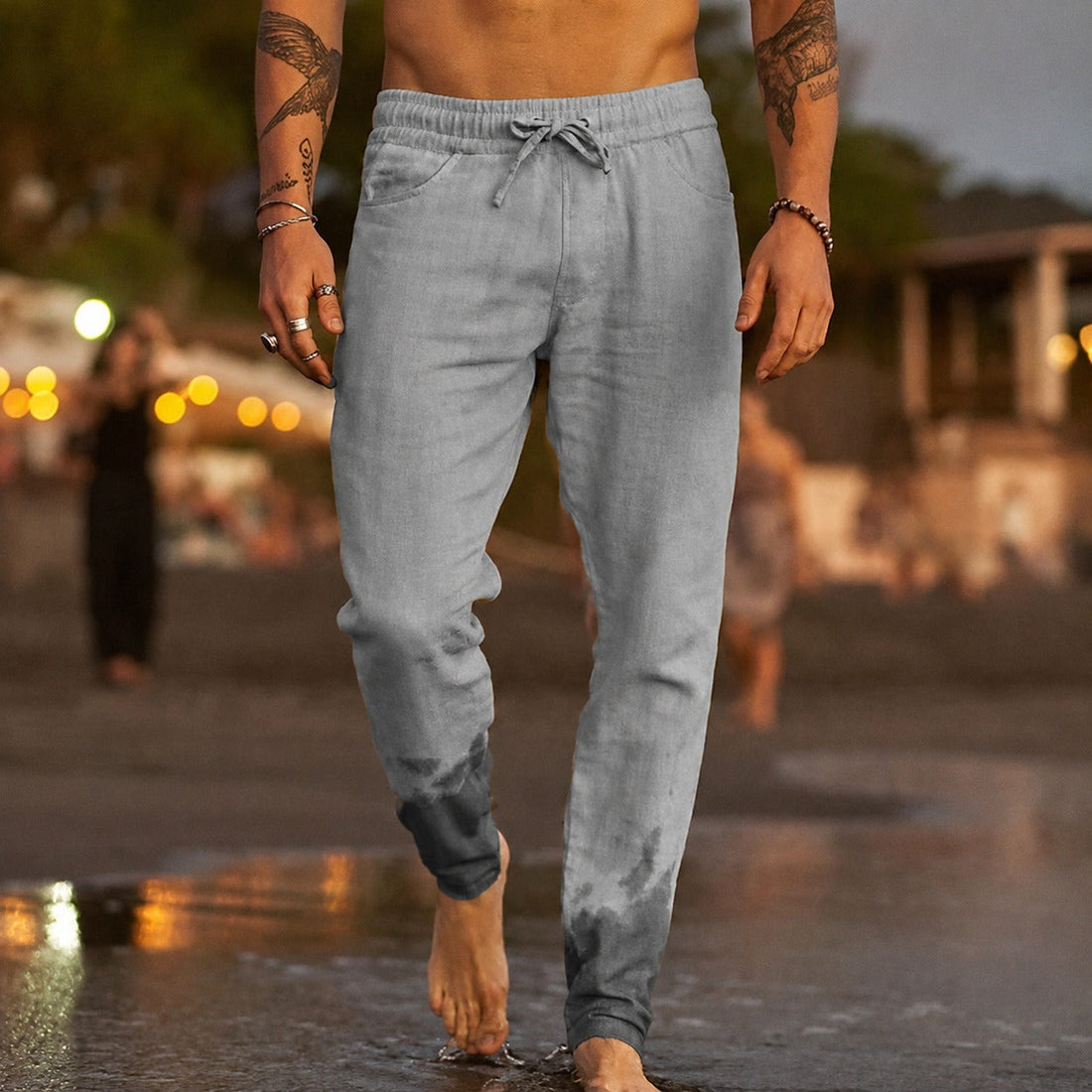 Pantalones Ligeros y Casuales para Hombre con Ajuste Cómodo