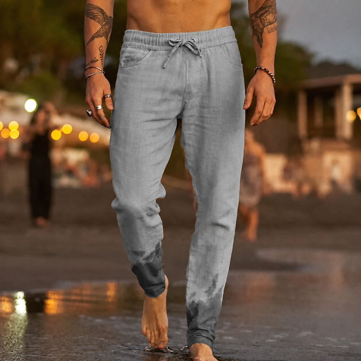 Pantalones Ligeros y Casuales para Hombre con Ajuste Cómodo