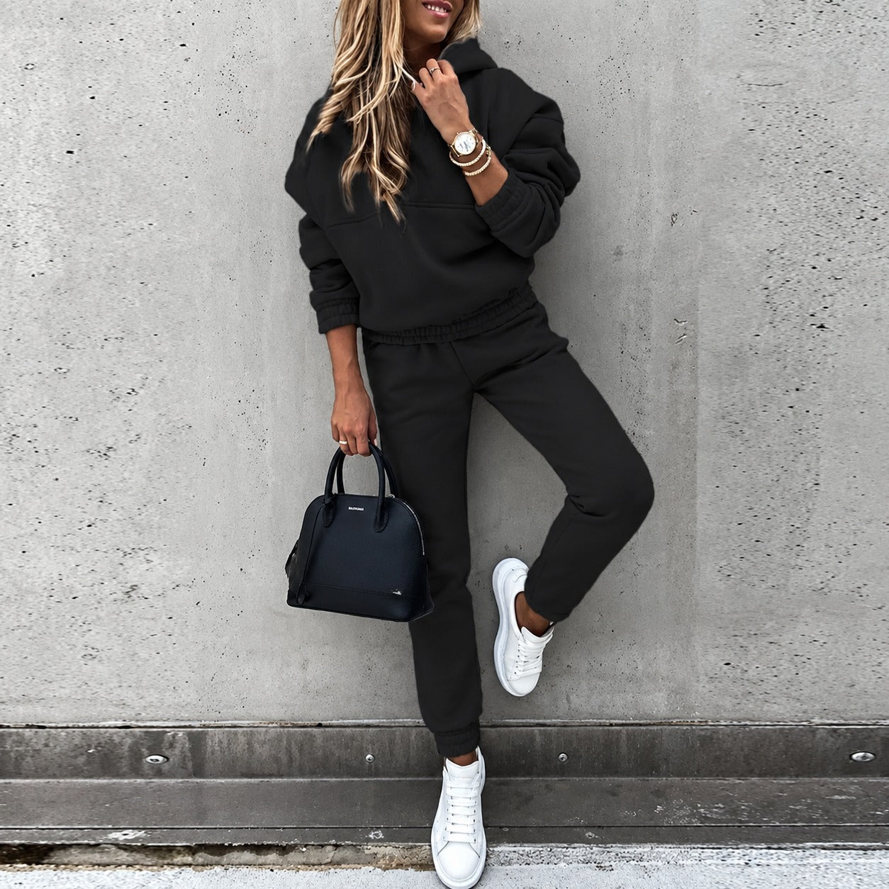 Alisha - Conjunto de Sudadera con Mangas Largas y Pantalones