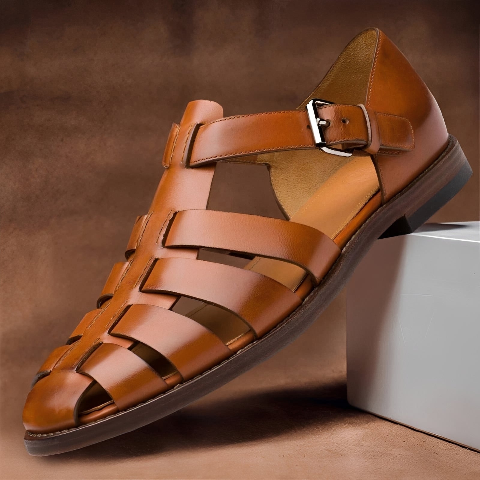 Sofronio - Sandalias clásicas y cómodas para hombre