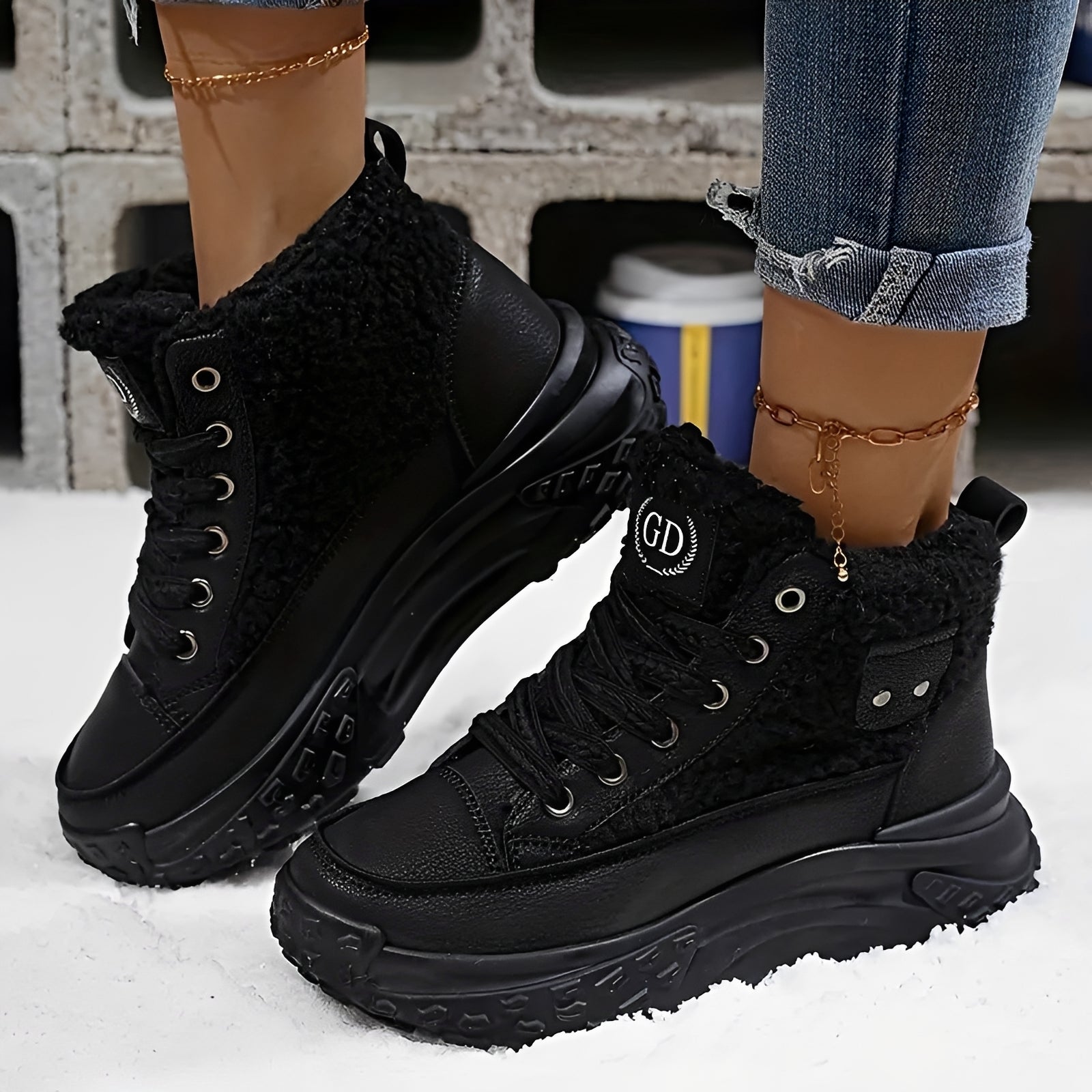 Irene - Botas de Invierno Cómodas y Forradas