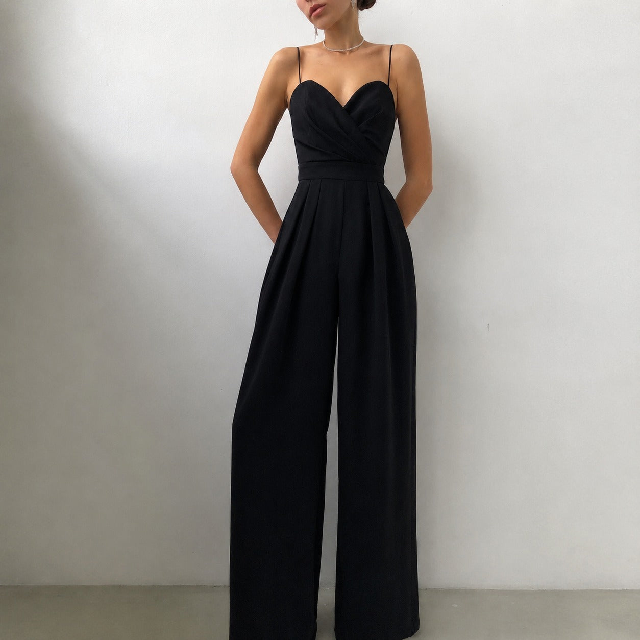 Becca - Mono elegante de cintura alta