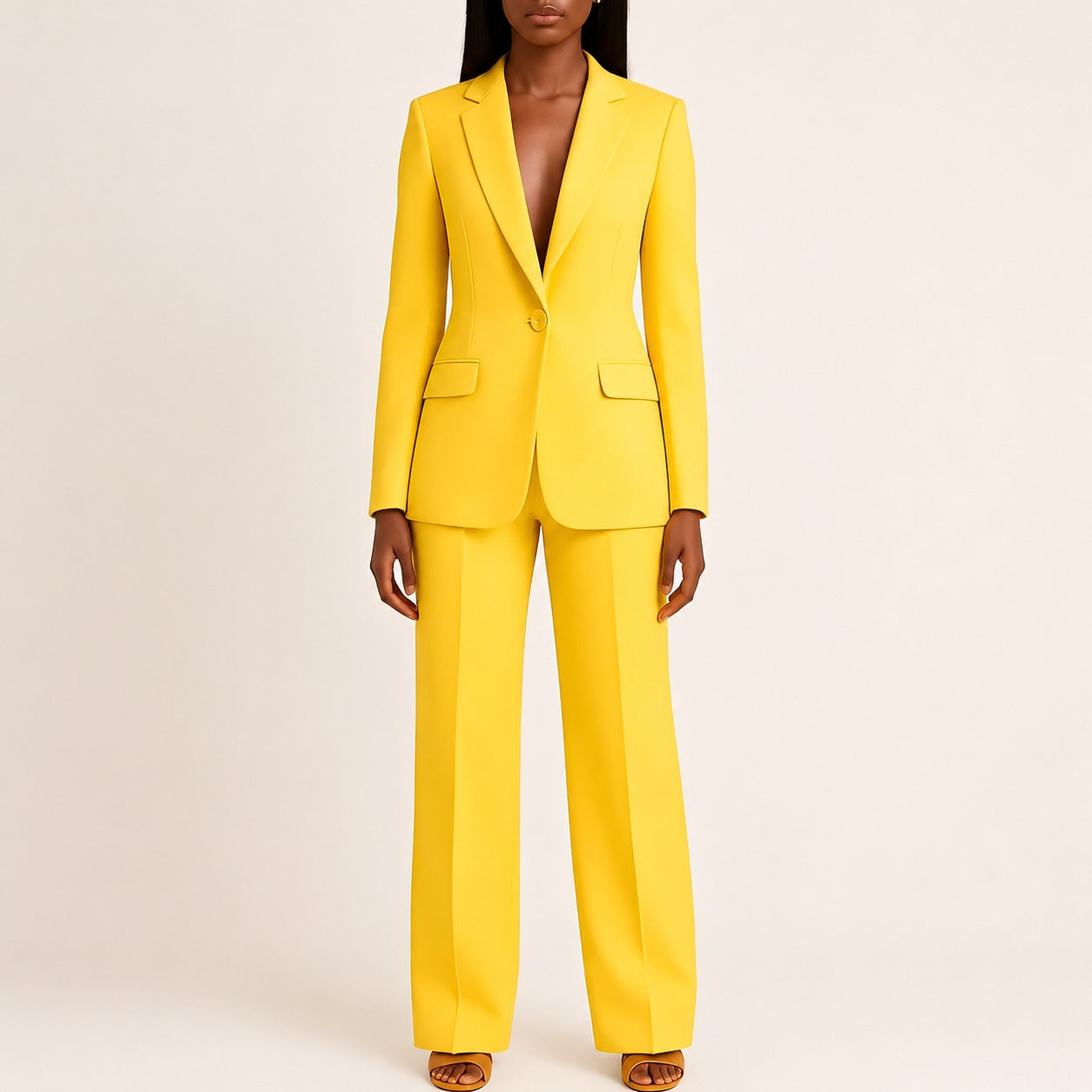 Elisabeth - Conjunto de traje para damas con blazer y pantalón