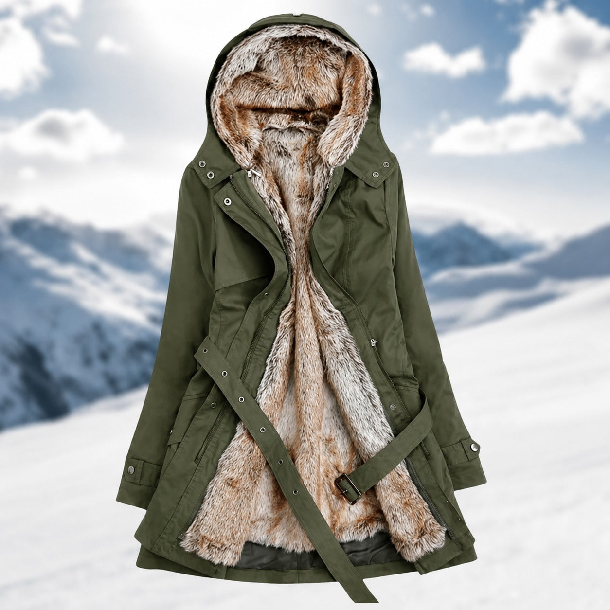 Hedda - Lujosa parka de invierno para mujeres
