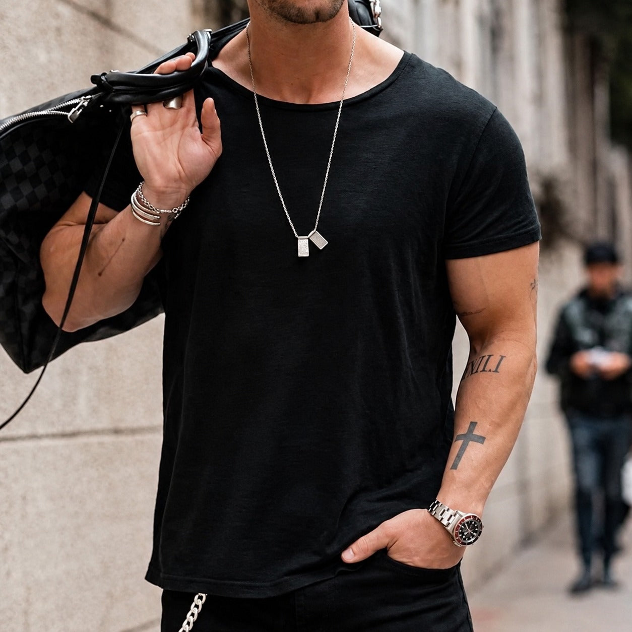Lennon – Camiseta Casual para el Día a Día con Ajuste Cómodo