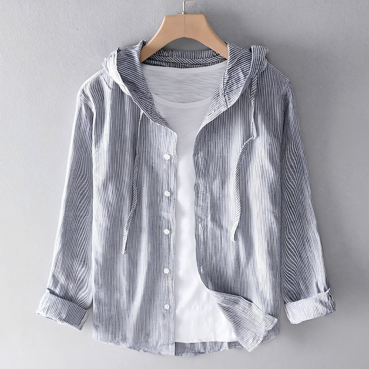 Colene - Camiseta informal y ligera con capucha