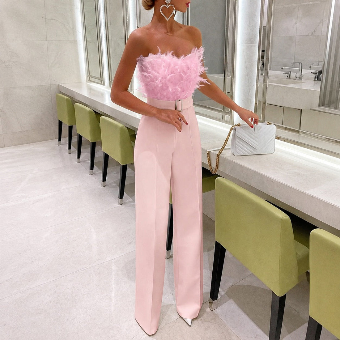 Frola - Mono elegante con parte superior bandeau