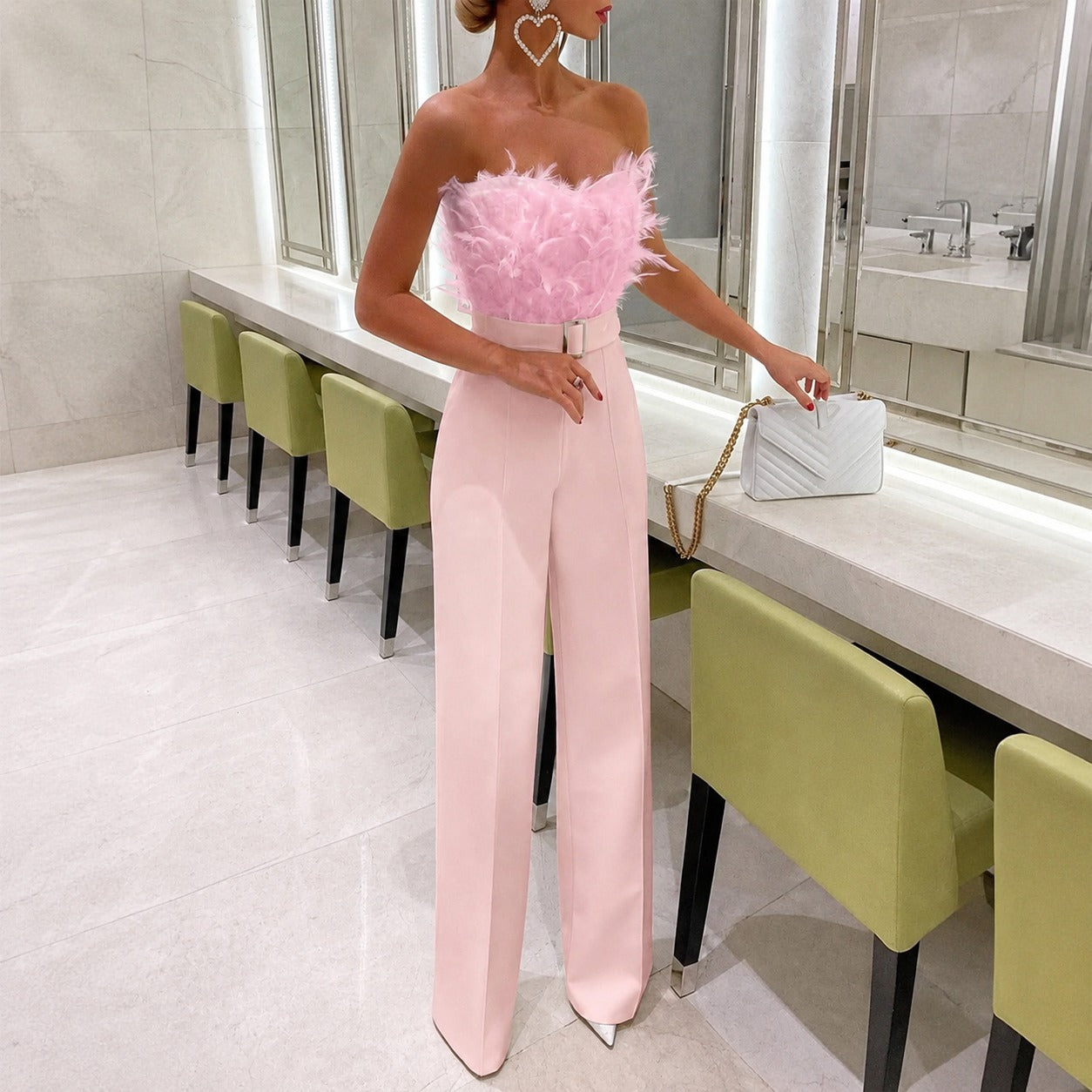 Frola - Mono elegante con parte superior bandeau