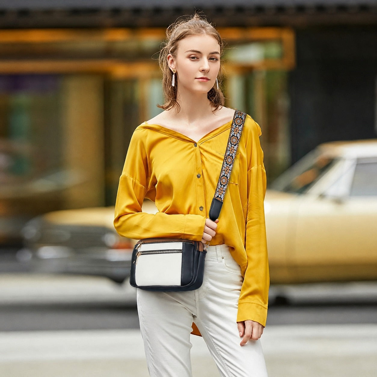Marissa - Bolso con estilo y cremallera