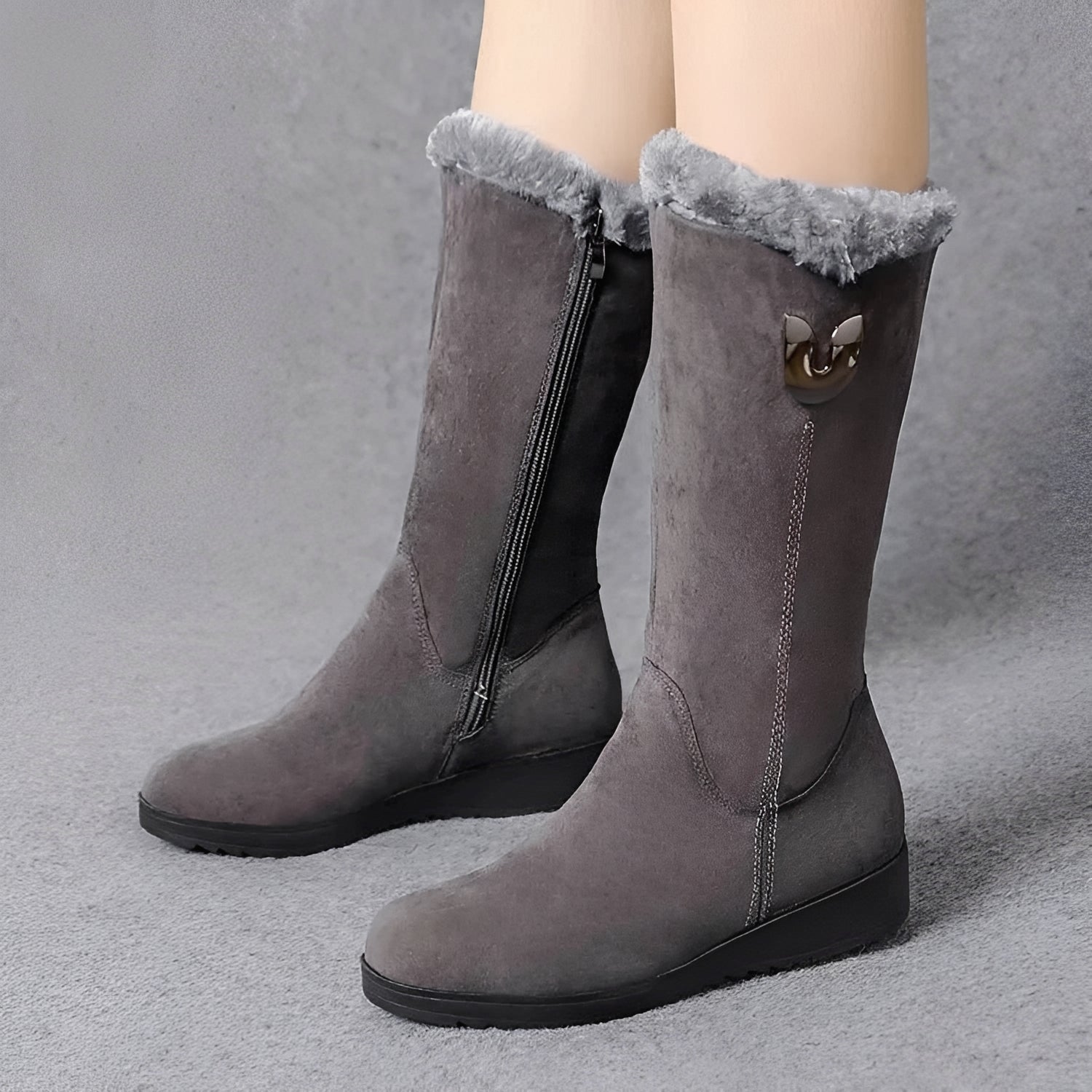 Carla - Botas de invierno acogedoras y cálidas