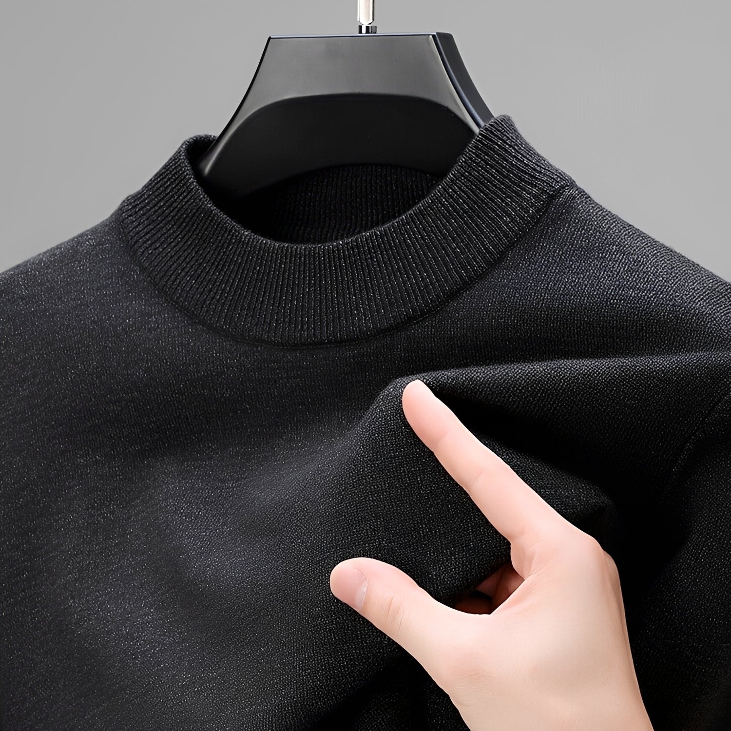Giorgio - Suéter Casual para Hombre con Dobladillo
