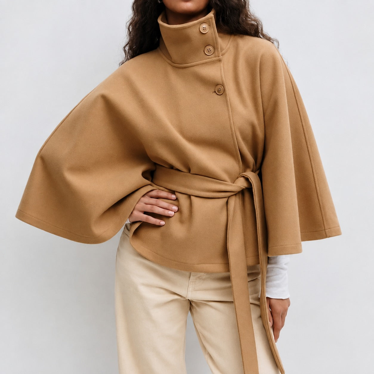 Loraine - Chaqueta elegante para mujeres con cinturón