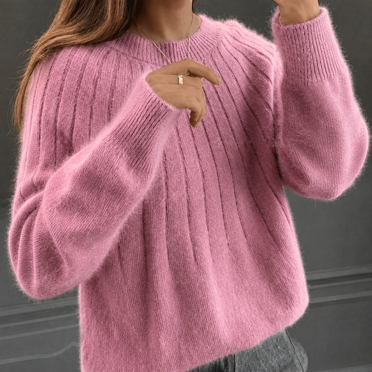 Taimi - Un Suéter Naturalmente Elegante para Mujer