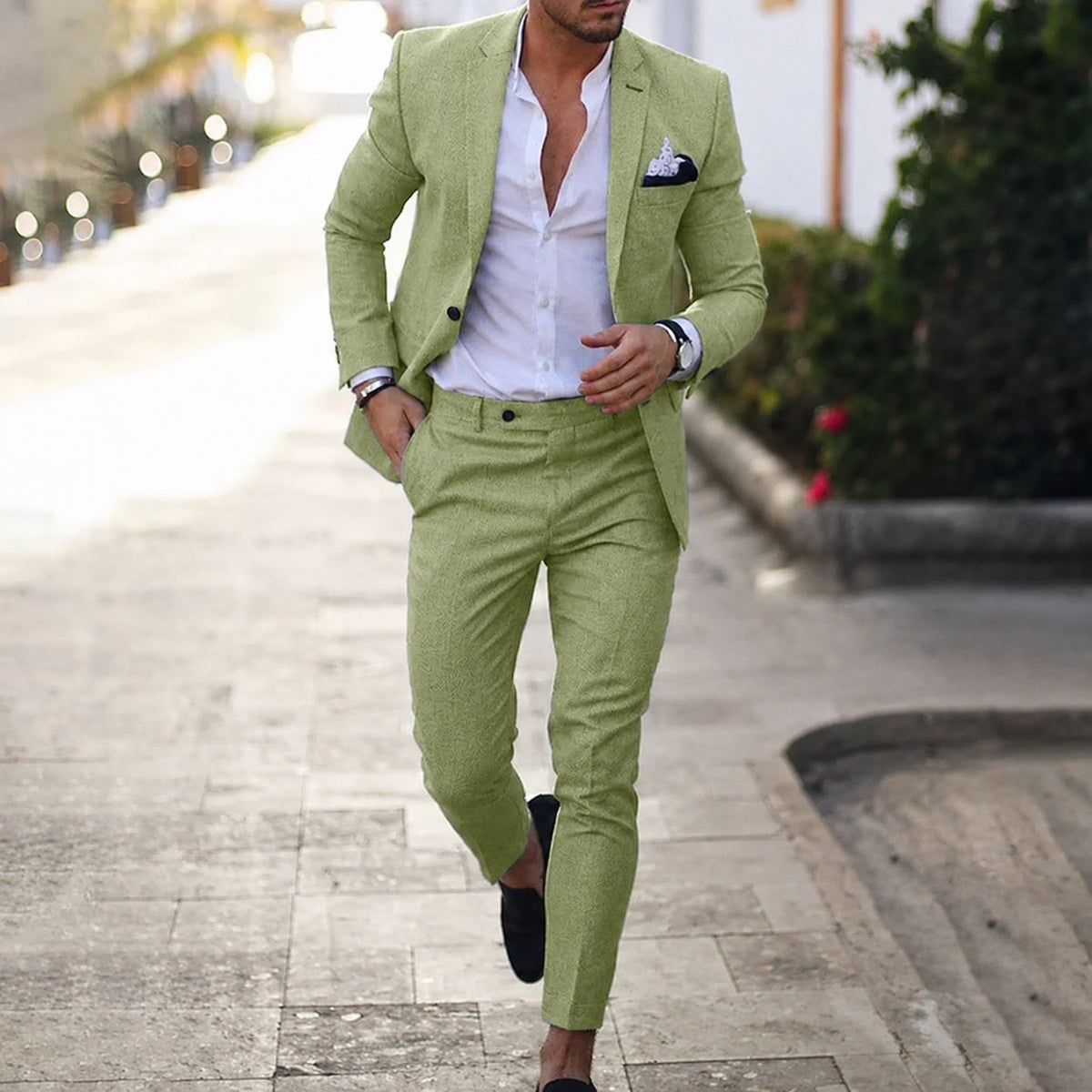 Mikael - Conjunto de chaqueta y pantalones de vestir