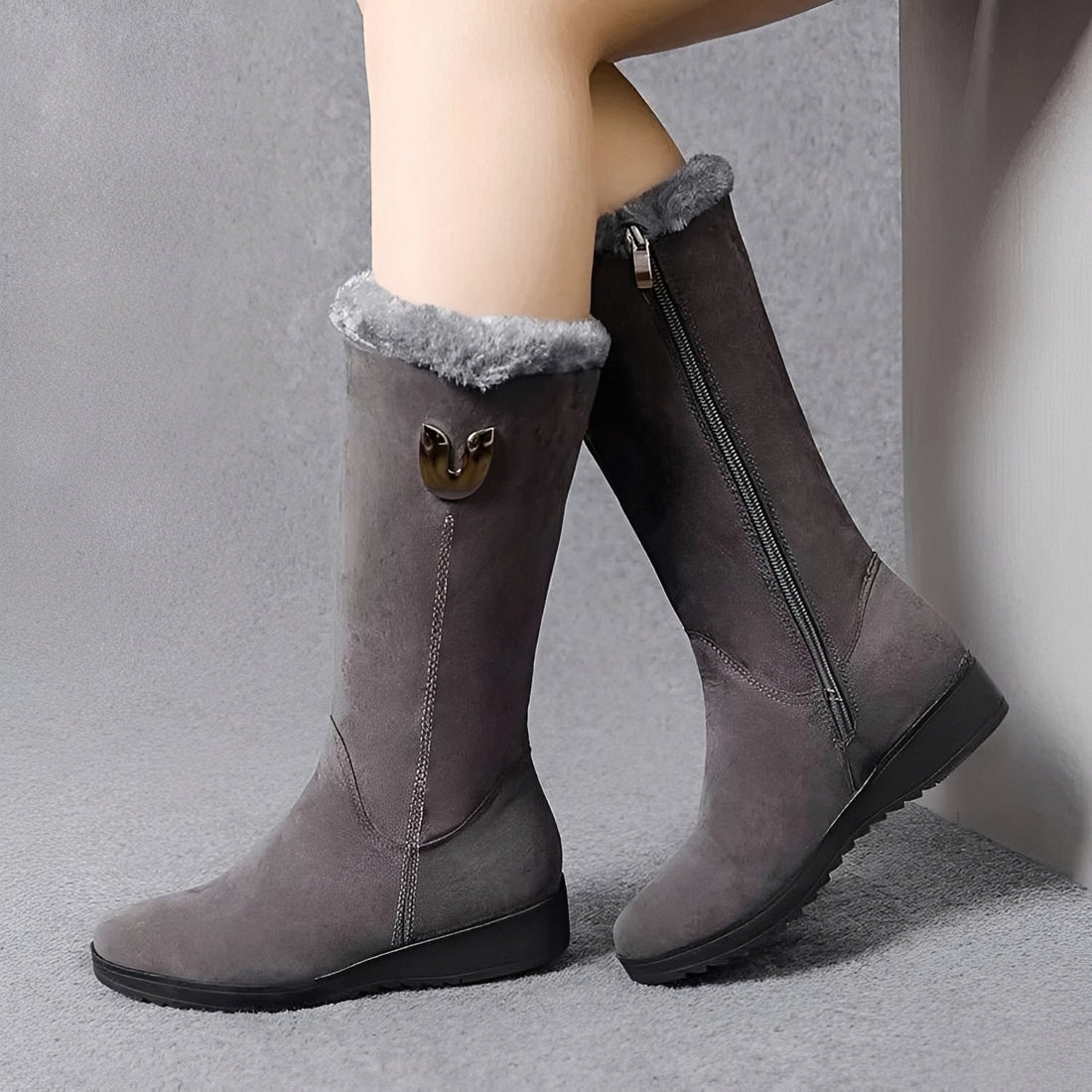 Carla - Botas de invierno acogedoras y cálidas