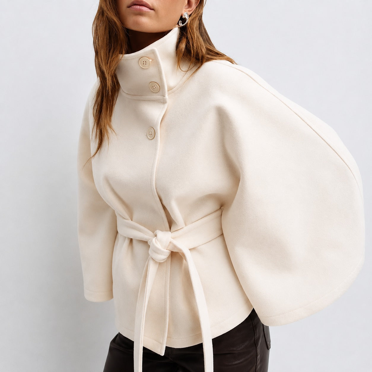 Loraine - Chaqueta elegante para mujeres con cinturón
