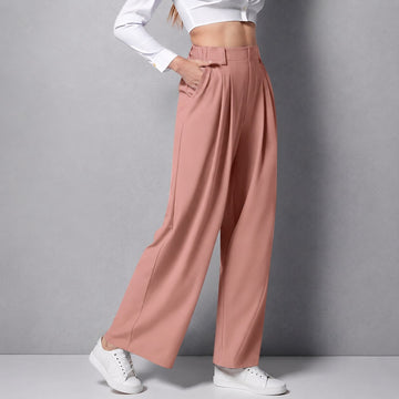 Montana - Pantalones Rectos Elásticos para Damas
