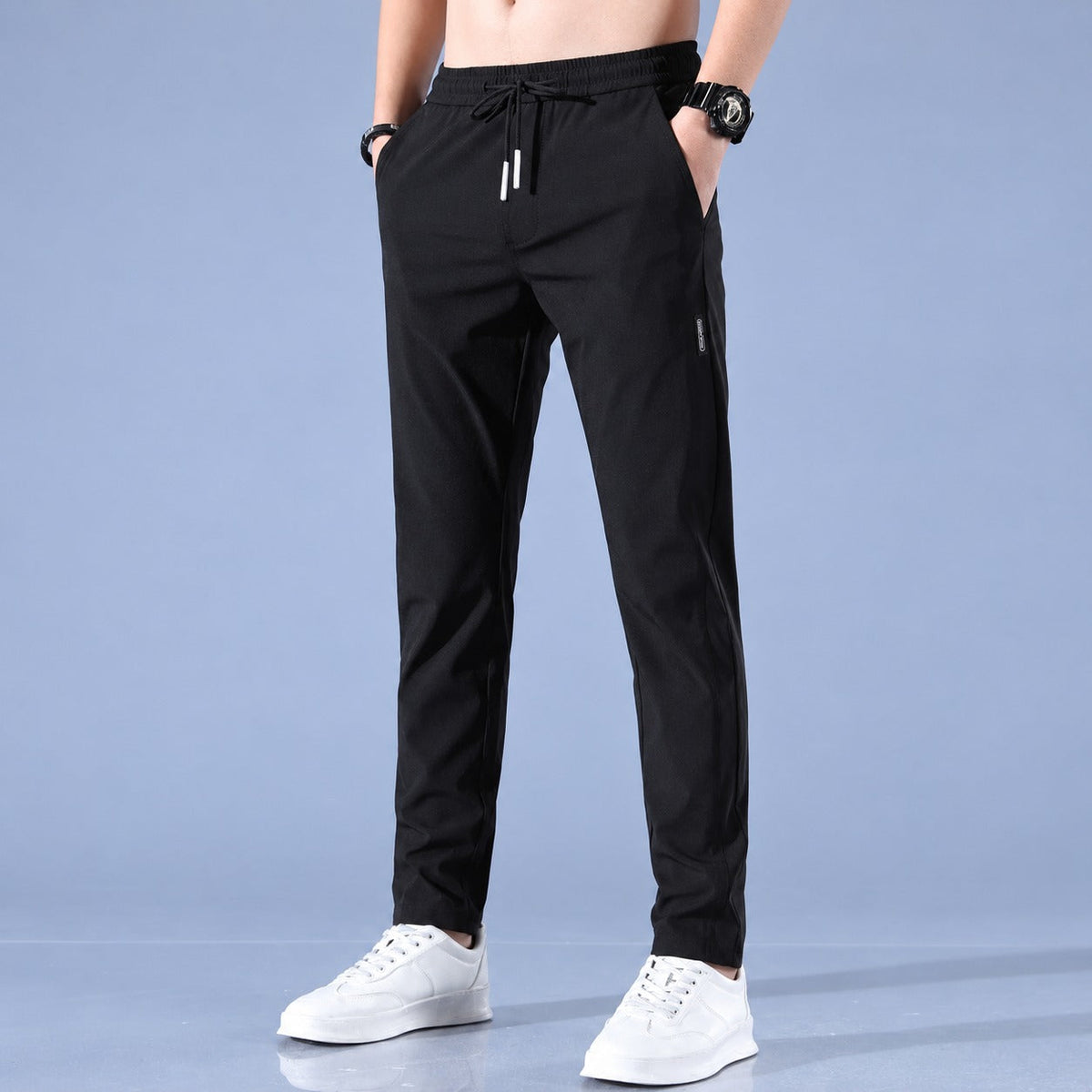 Jim - Pantalones de ocio elásticos para hombres
