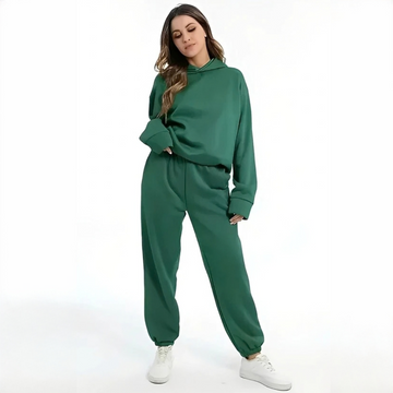 Adelia - Juego de sudadera con capucha cómodo y cálido
