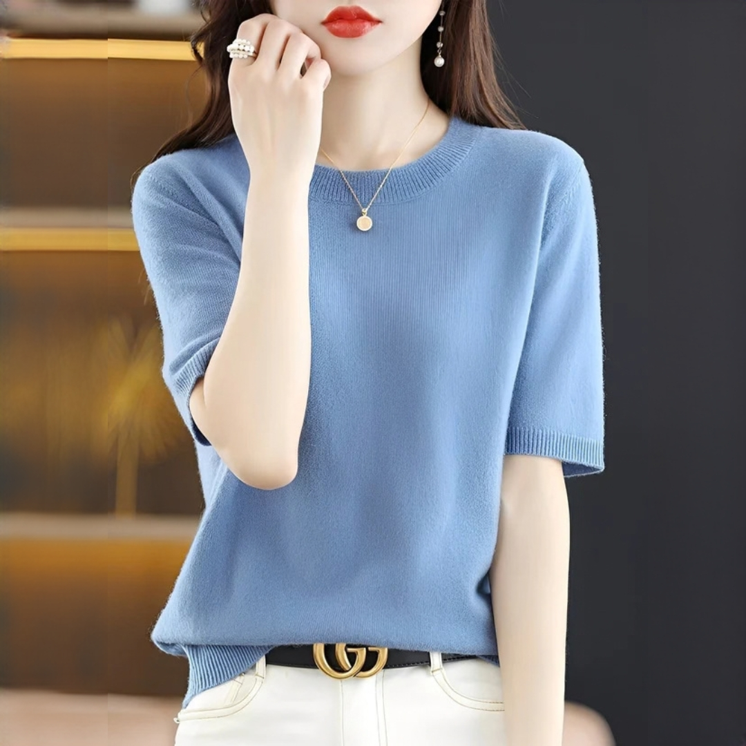 Blandine - Camiseta sofisticada y delicada