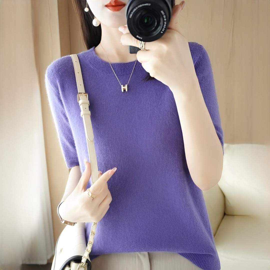 Blandine - Camiseta sofisticada y delicada