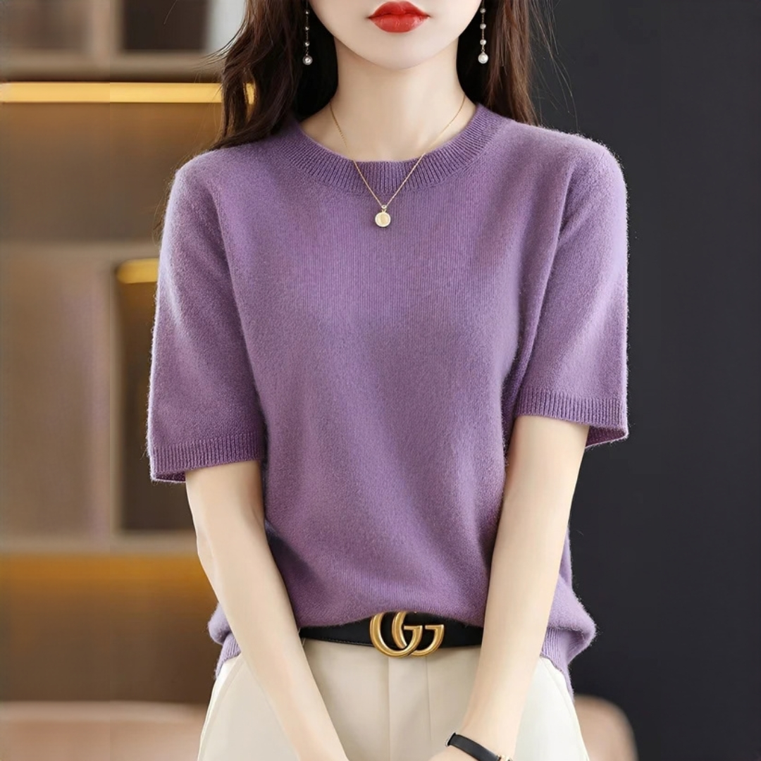 Blandine - Camiseta sofisticada y delicada