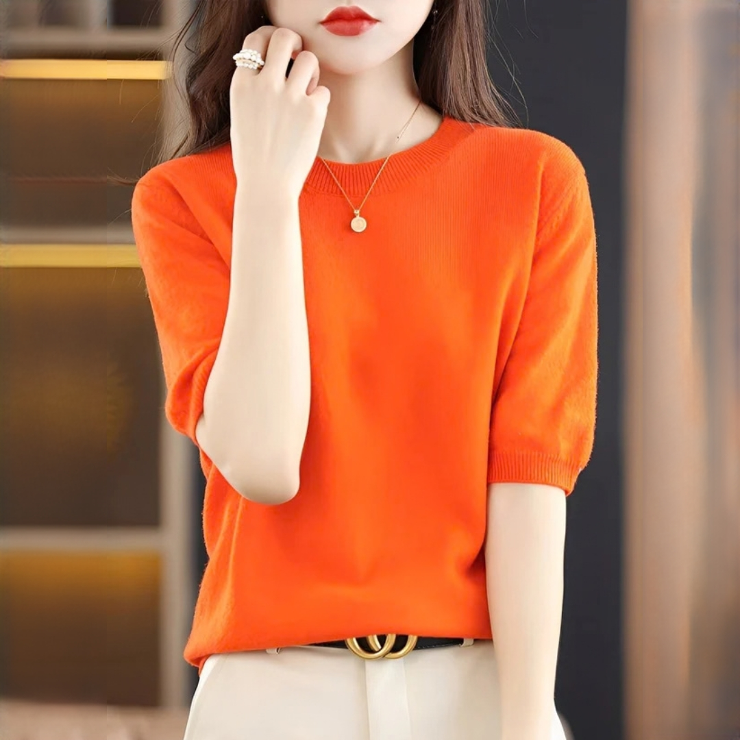 Blandine - Camiseta sofisticada y delicada