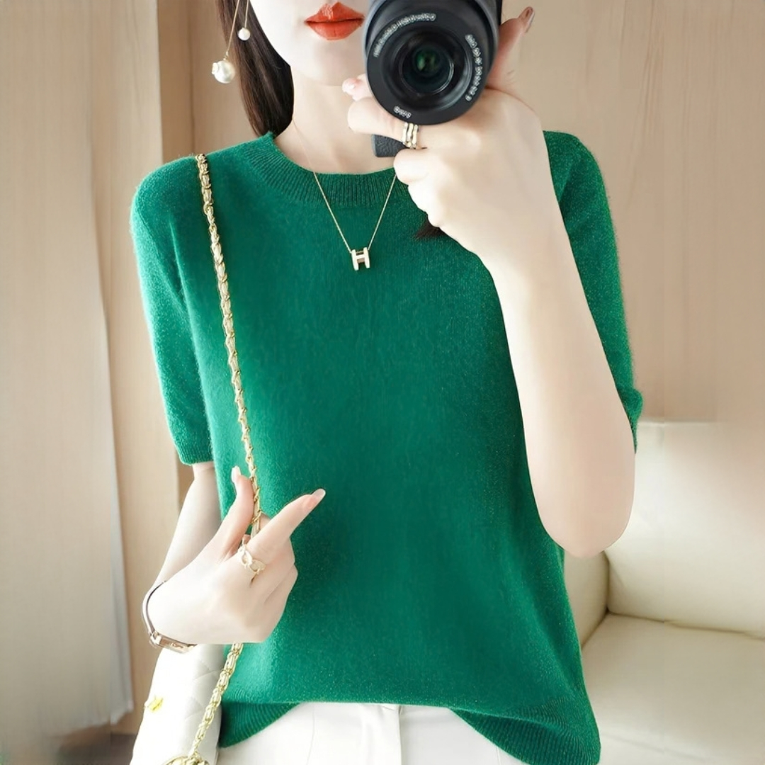 Blandine - Camiseta sofisticada y delicada